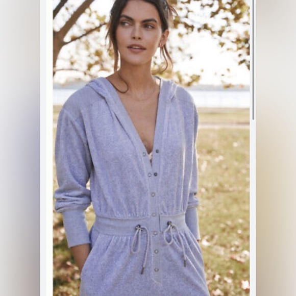 Daily Practice By Anthropologie Lounge Velour Jumpsuit - Picture 3 of 12